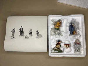 Dept 56 Heritage Village Collection "Seacaptain and His Mates" Set Of 4 #56587 - Picture 1 of 5