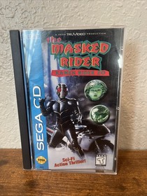 The Masked Rider: Kamen Rider ZO Sega CD 1994 AUTHENTIC W/Manual & Registration