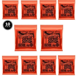 10 SETS Ernie Ball Electric Guitar Strings 10-52 Slinky SKINNY TOP HEAVY BOTTOM - Picture 1 of 11
