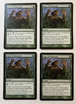 Vines of Vastwood X4 Playset - NM/M - Zendikar Rising MTG Magic The Gathering - Image 1 of 2