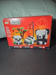 Lego Brick Headz 40466 "Baby Panda 1, Baby Panda 2 & Panda" 249pcs Ages 10+ - Picture 1 of 7