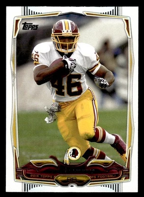 2014 Topps #312 Alfred Morris Card Washington Redskins - Image 1 of 2