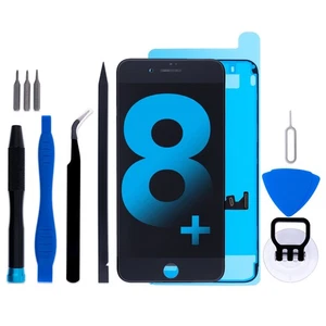 Pour iPhone 8 Plus Kit Remplacement Ecran 5.5" Ecran LCD Réparation Outils Adhésif - Photo 1 sur 21