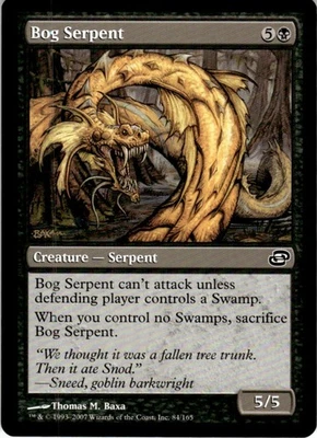 MTG Bog Serpent NEARMINT NM / Magic The Gathering : Planar Chaos - Image 1 of 2