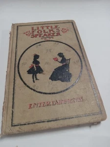 1902 Little Folks Speaker Entertainments by Chas. Walter Brown 1st Ed. Drake Pub - Picture 1 of 4