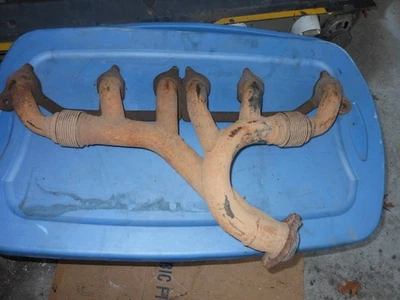 JEEP WRANGLER YJ / TJ  4.0L 6 CYL. EXHAUST HEADER MANIFOLD  GOOD CONDITION - Image 1 of 4