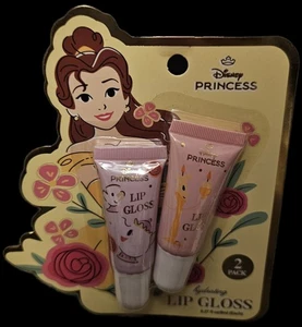 NEW~Disney~Belle Beauty & the Beast ~high shine ~Lip Balm & Lip ~Gloss ~Bundle - Picture 1 of 2