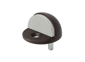 Floor Mounted Low Profile 3/32" Base Dome Stop 1" Tall - Dark Bronze - Picture 1 of 1