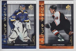 2006-07 UD SPA JUSSI TIMONEN RC GOLD FUTURE WATCH ROOKIE /100 SP Authentic #225