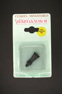 OOP Citadel / Warhammer Metal Lustria C30 Amazons Sisterhood Novice BNIB - Picture 1 of 2