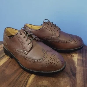 Drew Clayton Budapester Oxford Komfortschuh Braun Leder Herren 9,5 - Bild 1 von 13