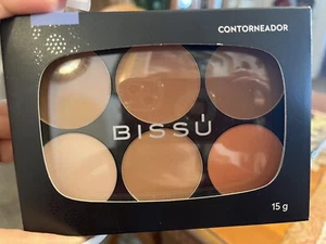 Bissu Contorneador Paleta Contour Powder Palette 03 Bronceado Obscuro Tan Dark - Picture 1 of 6