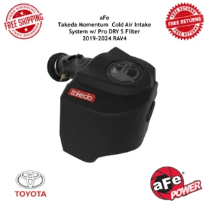 aFe Takeda Momentum Cold Air Intake System Pro Dry Filter For 19-24 RAV4 2.5 Gas - Picture 1 of 11