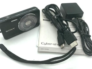 Sony DSC-WX300 CyberShot Black 18.2MP Compact Digital Camera 20x Zoom N706 - Picture 1 of 10