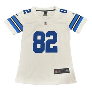 NFL Nike On Field Dallas Cowboys Witten 82 Jersey Women Sz M White Blue Football - Picture 1 of 6