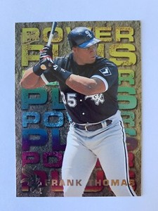 1995 Fleer Ultra Frank Thomas Power Plus Insert Card  #3