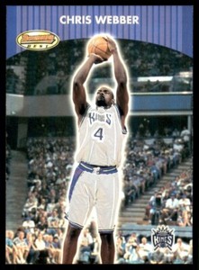 2000-01 Bowman's Best Chris Webber Sacramento Kings #80