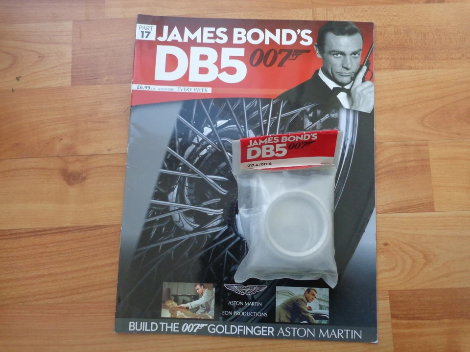 Eaglemoss 1/8 Costruire il Proprio James Bond 007 Aston Martin DB5 Issue 17 Inc - Immagine 1 di 1