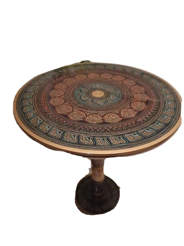 Pure Wood  Table Handmade - Coffee-tea- Art work- Fancy table - Hand made craft Cover