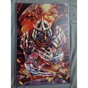 TMNT Shredder - Marat Mychaels - Signed With COA - 11 x 17 Art Print - Picture 1 of 3