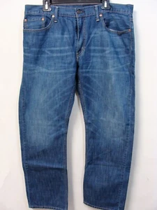 ~ Nice Levi's Men's 514 Straight Fit 5 Pocket Jeans 38L x 32W Medium Wash ~ - Picture 1 of 7