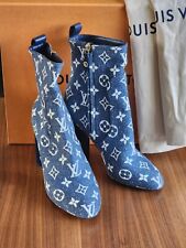 original V's new Louis Vuitton super long boots Botas De Tacón Alto Martin  Mujer Todo Combinado Moda Lujo 100 % Auténtico origi