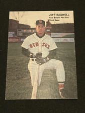 1990 Best Cards Jeff Bagwell #132 ~ New Britain Red Sox