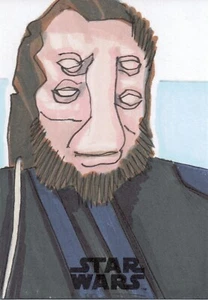 Solo A Star Wars Story, Sketch Card 1/1 - Picture 1 of 2
