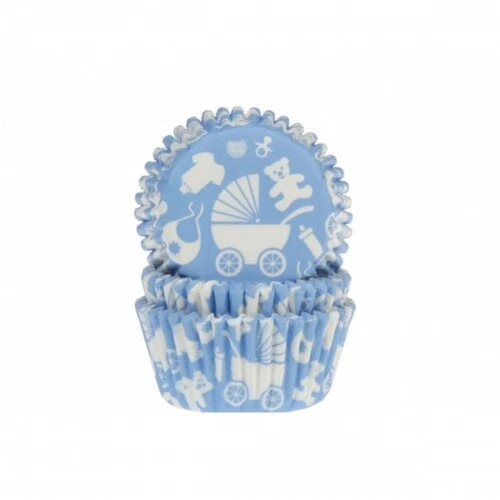 Muffinförmchen Baby, hellblau, 50 Stück - Bild 1 von 1