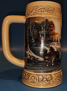 Miller The Ducks Unlimited Beer Stein The Pleasures of Winter Terry Redlin 29464 - Picture 1 of 24