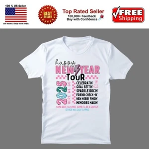 Happy New Year 2025 T-shirt, Unisex S-3XL - Picture 1 of 8