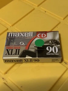 New Maxell XLII Blank Audio Cassette Tape - Picture 1 of 3
