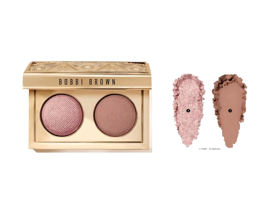 Bobbi Brown Luxe Eye Shadow Duo - Midnight Toast - Full Size NIB-Limited Edition - Image 1 of 1