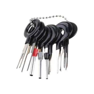 Herramienta de extracción de terminal de cable automotriz Kit de pasador de conector de crimpado de cableado de automóvil duradero - Imagen 1 de 6