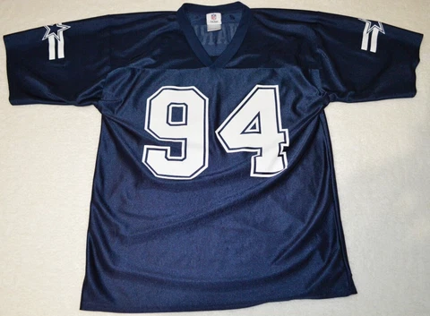 NFL Team Apparel - Demarcus Ware #94 Dallas Cowboys blue jersey men's MEDIUM Cover