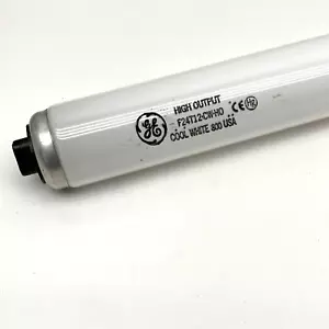 (3-Pack) GE F24T12/CW/HO Fluorescent 35W Lamp Light Bulb Cool White 22" USA Made - Picture 1 of 5