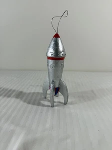 Adorno de cohete vintage 6" - Imagen 1 de 6