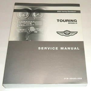 Harley 2003 Touring Service Manual Road King Electra Glide Ultra Classic - Picture 1 of 5
