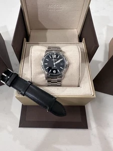 Fossil Swiss FSW1000 – Automatic Watch – Serviced w/ Bonus OEM Strap & Buckle - Picture 1 of 9