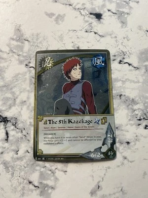 The 5th Kazekage N 661 Holo 1st Edition - Foil Foretold Prophecy Gaara CCG Rare - Image 1 of 2