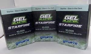 Gel Blaster Starfire 10,000 Glow In The Dark Gellets - Lot of 3 - BRAND NEW - Picture 1 of 7