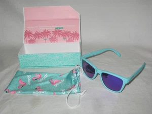 NEU Goodr polarisierte Sonnenbrille Erwachsene M-L Electric Dinotopia Karneval türkis - Bild 1 von 10