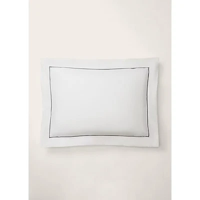 Ralph Lauren Algodón Orgánico Percal Palmer Sham Loft Gris NUEVO Foto 1 de 4