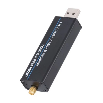 MARKENLOS RTL SDR-Empfänger 100 KHz Bis 1766 MHz RTL2832U R820T2 0.5PPM TCXO Software