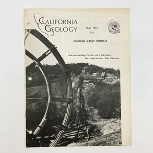 California Geology May 1981 Department of Conservation Booklet - Picture 1 of 13
