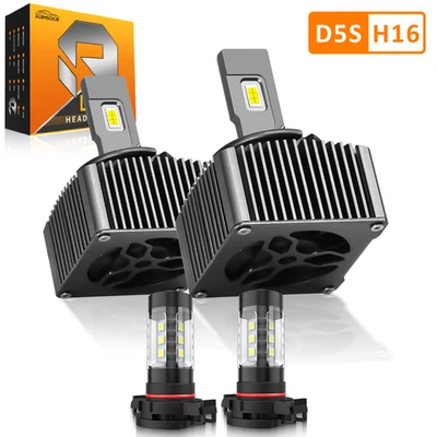 Juego de luces LED altas y bajas + antiniebla para GMC Sierra 2500 3500 HD 2016-2019 Foto 1 de 4