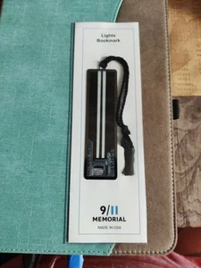 Souvenir Lights Bookmark 9/11 Memorial - Picture 1 of 3