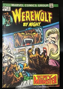 Werewolf By Night #12 Cry Monster Gil Kane Cover! John Romita! Marvel 1973 - Picture 1 of 2