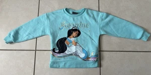 Disney Prinzessin bei Primark Crew Sweatshirt türkis türkis türkis Jasmin Mädchen Gr. 6-7 - Bild 1 von 6