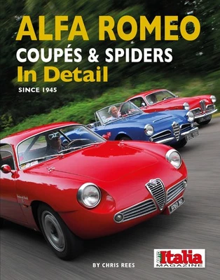 Alfa Romeo Coupés y arañas: historia ilustrada y guía de modelos desde 1945 - Libro Foto 1 de 3